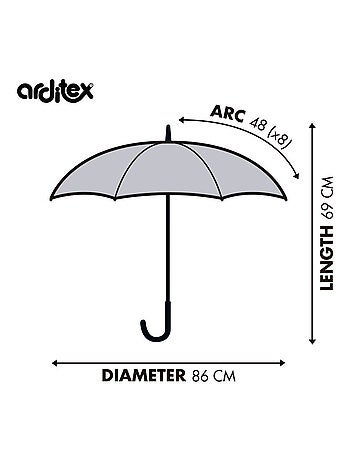 Parapluie en polyester FC Barcelone 86X69 cm