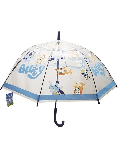 Parapluie enfant 43 cm 'Bluey' – Ouverture manuelle, manche PVC - Kiabi