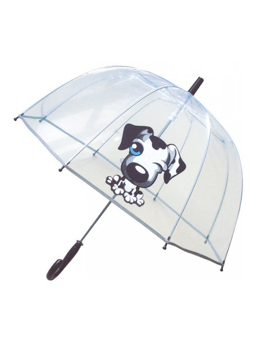 Parapluie enfant transparent, Chien SMATI - Kiabi