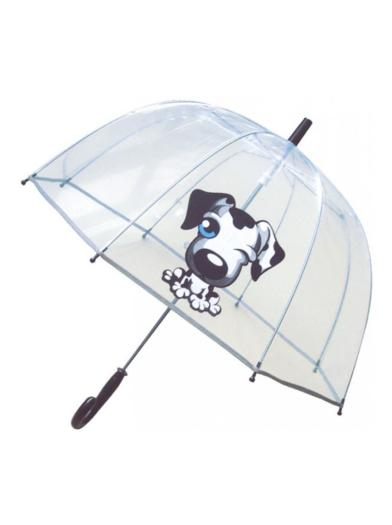 Parapluie enfant transparent, Chien SMATI Blanc - Kiabi
