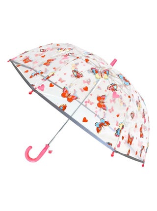 Parapluie enfant transparent, Papillon SMATI