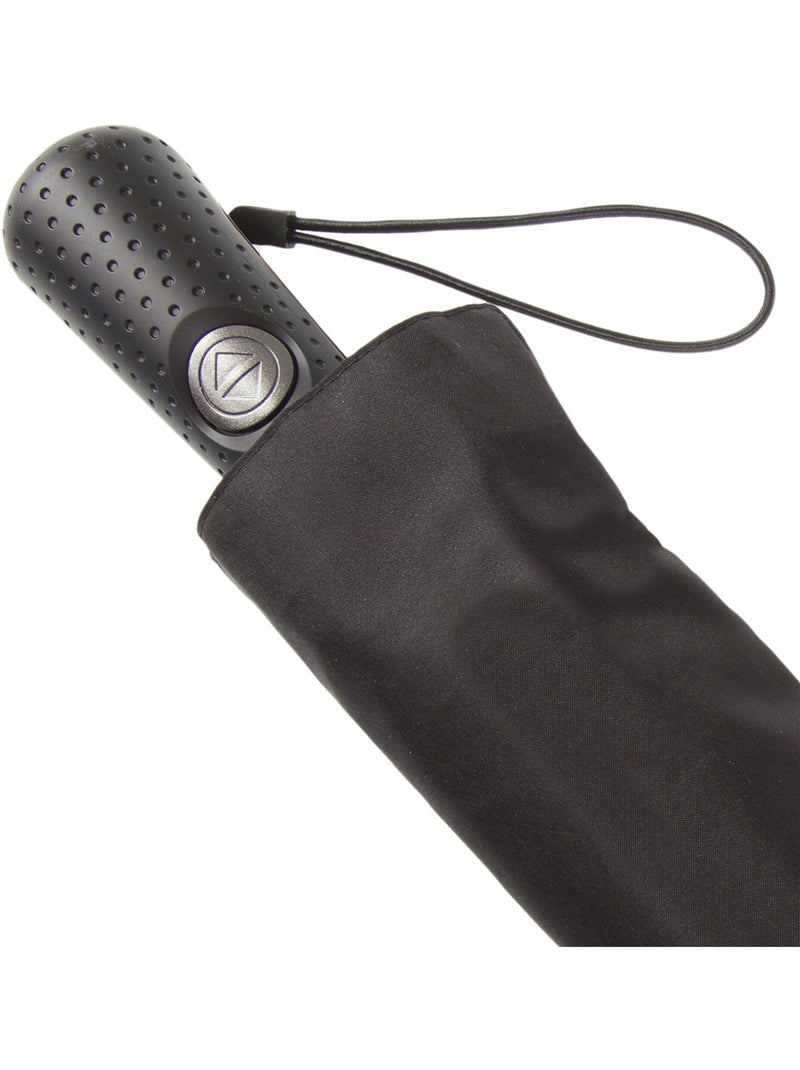 Parapluie extra large couverture 123 cm, pliant et automatique homme isotoner Noir - Kiabi