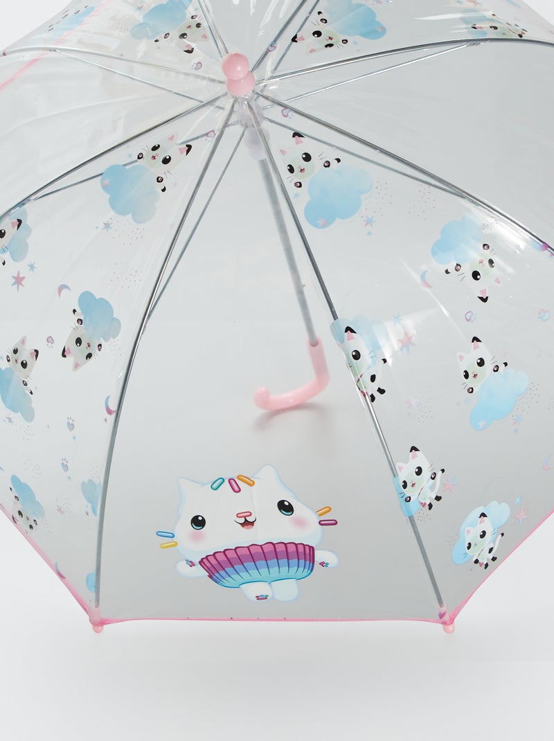 Parapluie 'Gabby et la maison magique' Blanc/rose - Kiabi