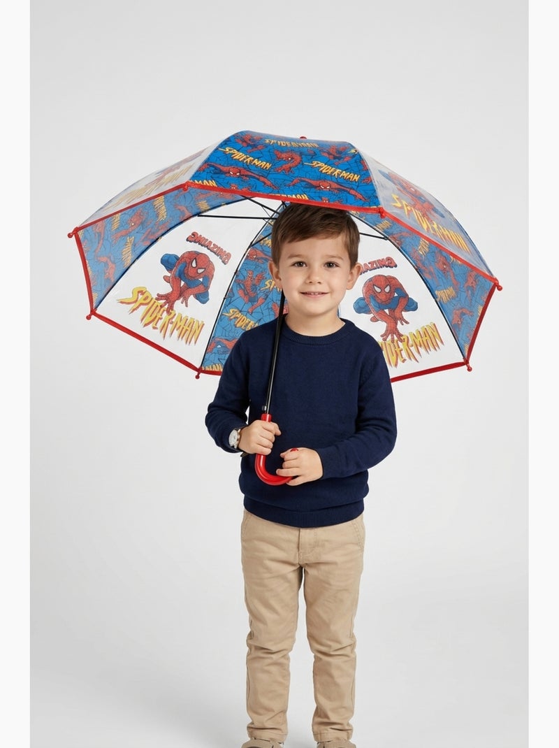Parapluie   garçon spiderman - licence officielle Bleu - Kiabi