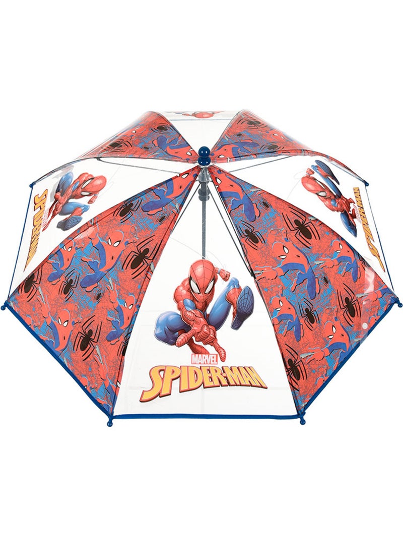 Parapluie   garçon spiderman - licence officielle Bleu - Kiabi