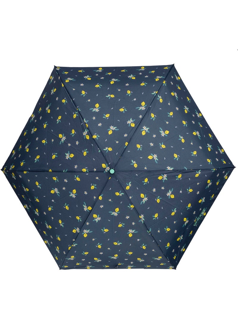 Parapluie large couverture 98cm, ouverture/ fermeture auto, technologie xtra-sec, femme Isotoner Bleu Jaune - Kiabi