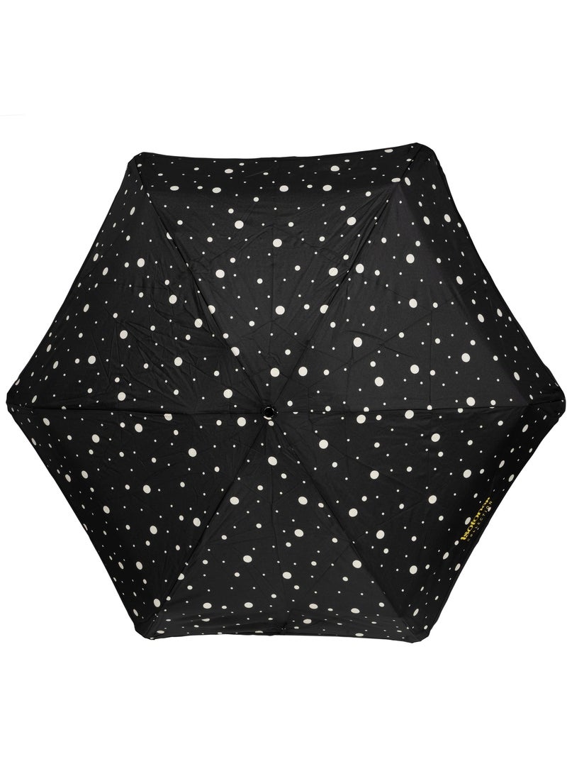 Parapluie large couverture 98cm, ouverture/ fermeture auto, technologie xtra-sec, femme Isotoner Noir Jaune - Kiabi