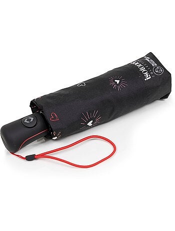 Parapluie large couverture 98cm, ouverture/ fermeture auto, technologie xtra-sec, femme Isotoner