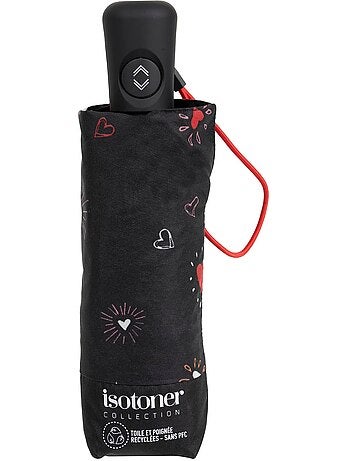 Parapluie large couverture 98cm, ouverture/ fermeture auto, technologie xtra-sec, femme Isotoner