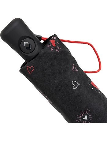 Parapluie large couverture 98cm, ouverture/ fermeture auto, technologie xtra-sec, femme Isotoner