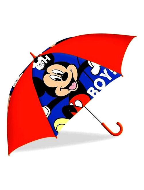 Parapluie Mickey Mouse rouge - Kiabi