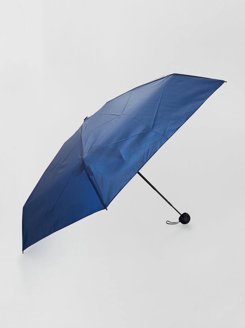 Parapluie mini bleu marine - Kiabi