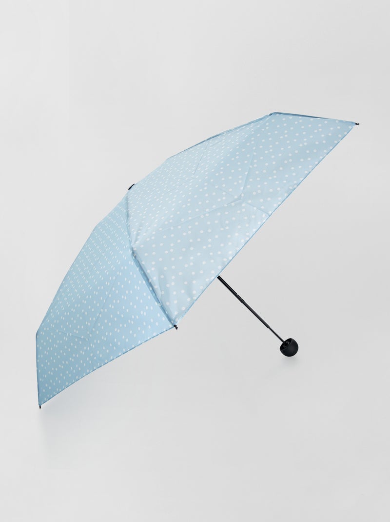 Parapluie mini bleu - Kiabi