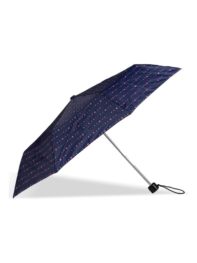 Parapluie petit prix, ouverture manuelle 24 cm mixte adulte isotoner Bleu Orange - Kiabi