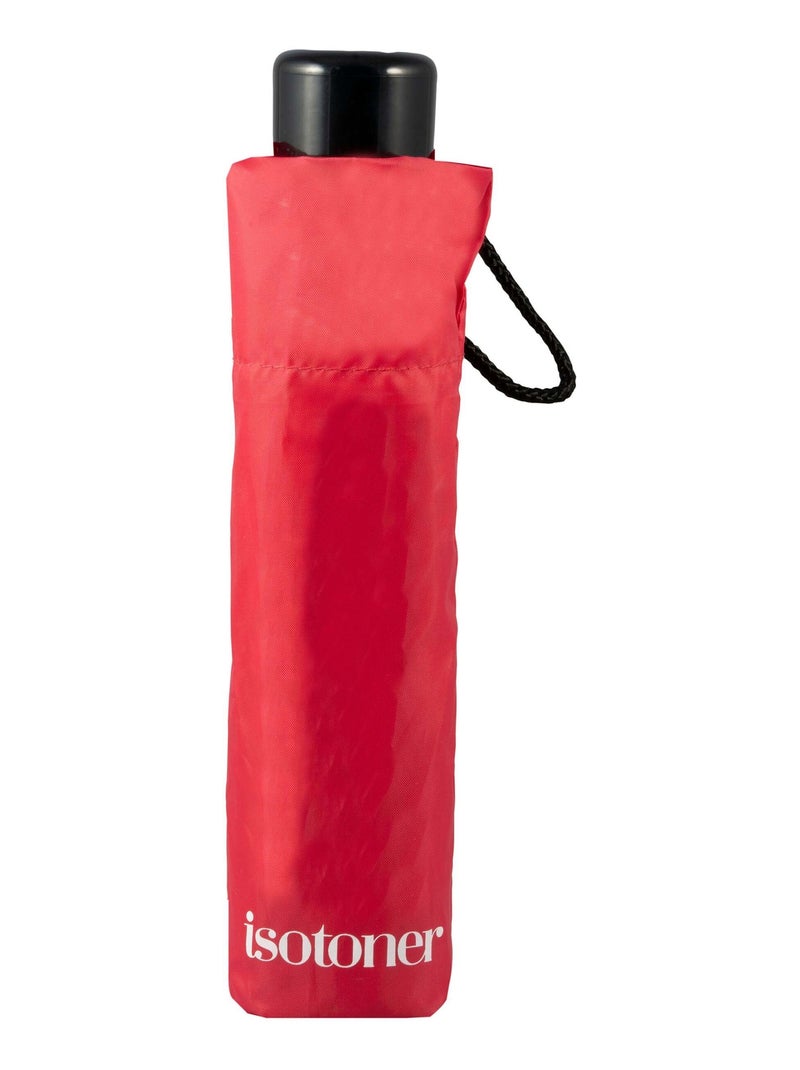 Parapluie petit prix, ouverture manuelle 24 cm mixte adulte isotoner Rose fluo - Kiabi
