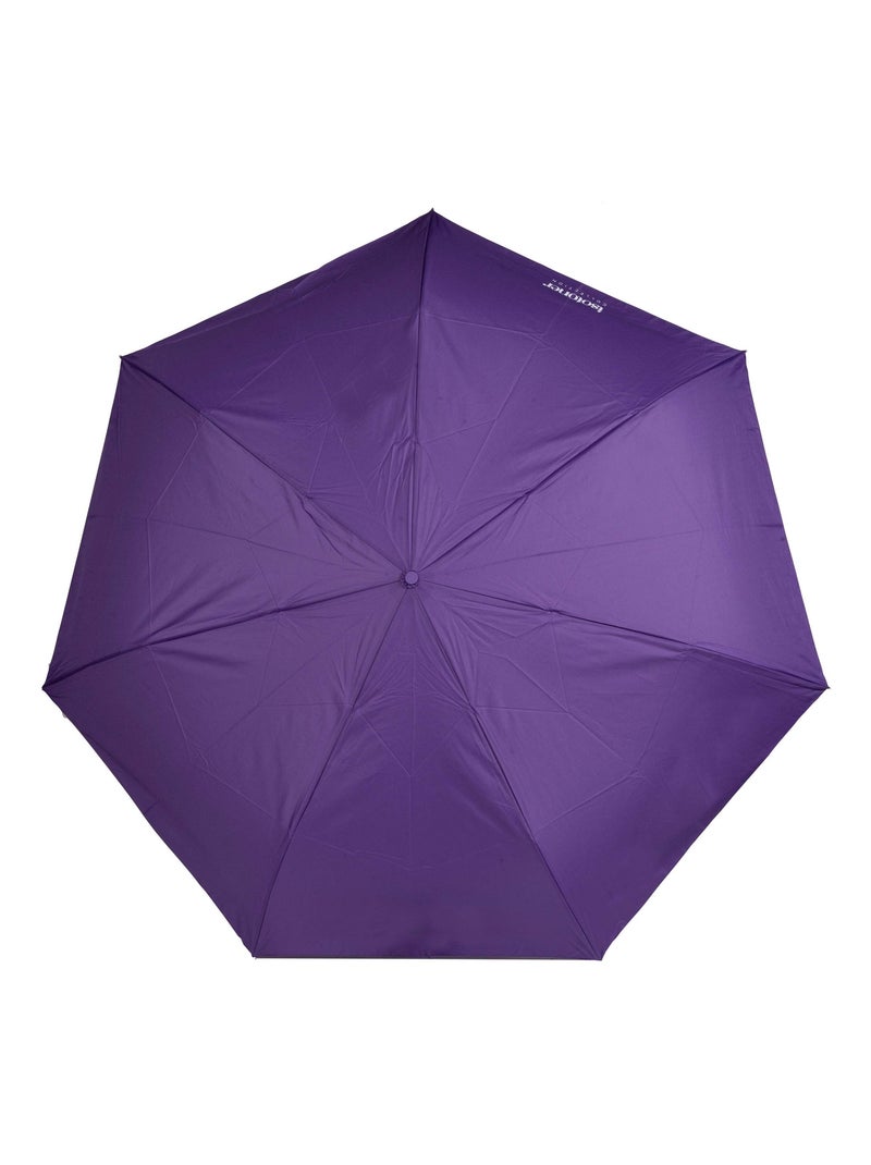 Parapluie petit prix, ouverture manuelle 24 cm mixte adulte isotoner Violet foncé - Kiabi