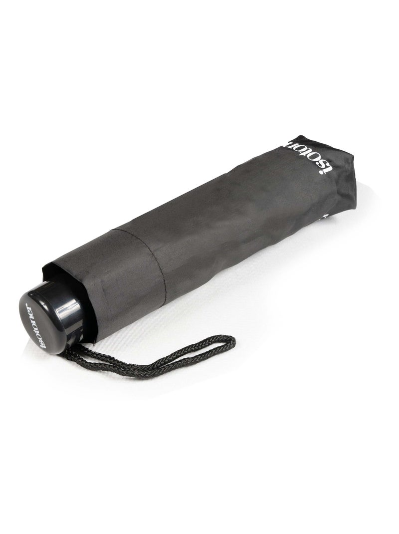 Parapluie petit prix, ouverture manuelle mixte adulte Isotoner Noir - Kiabi