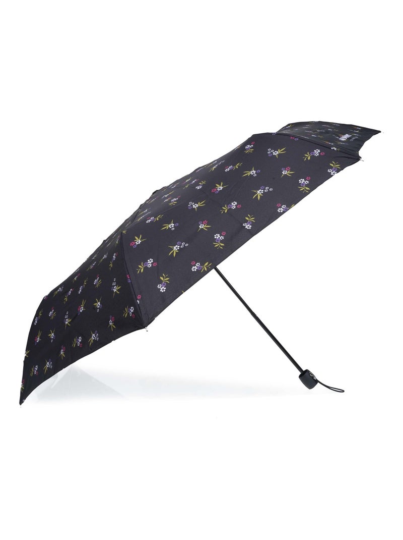 Parapluie petit prix, solide et ultra déperlant femme Isotoner Noir Violet Blanc - Kiabi