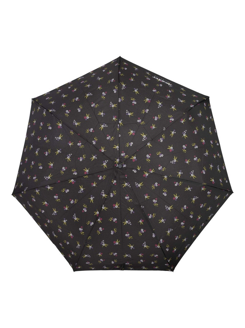 Parapluie petit prix, solide et ultra déperlant femme Isotoner Noir Violet Blanc - Kiabi