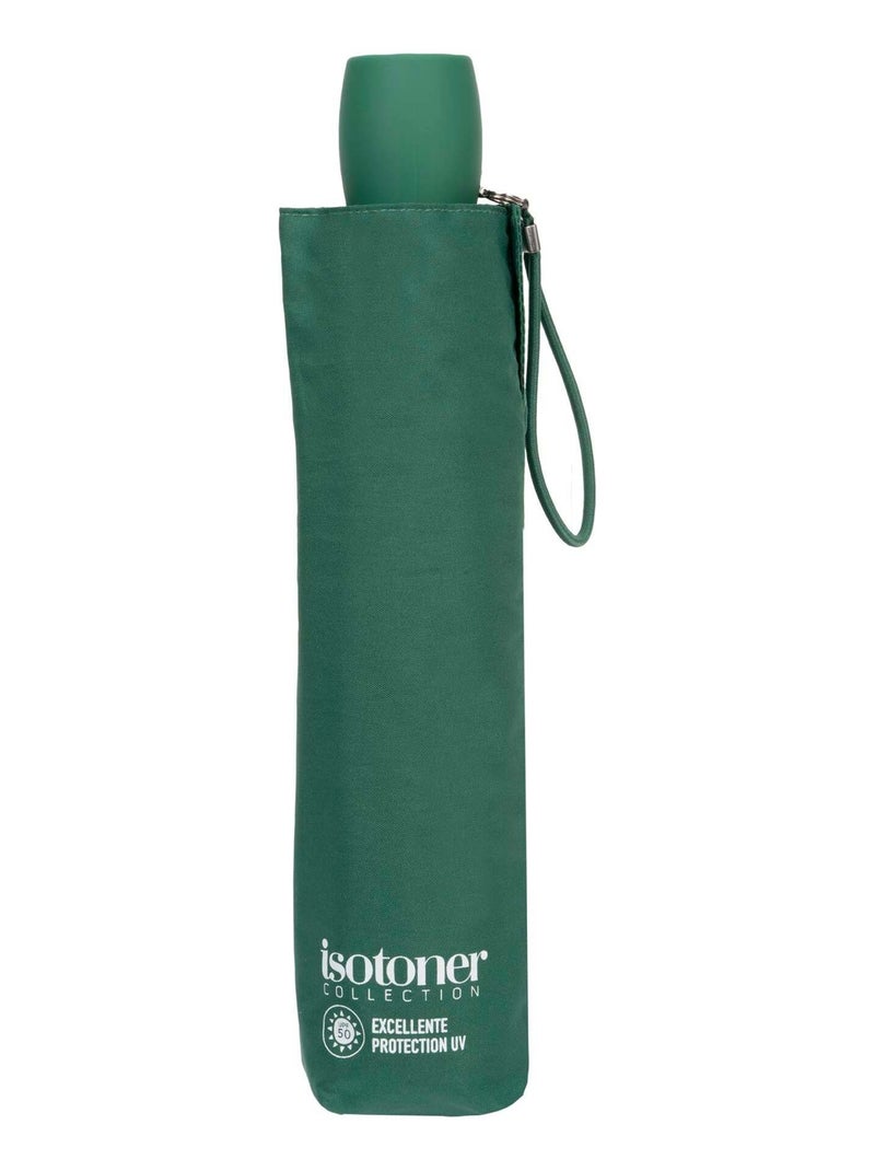 Parapluie petit prix, solide et ultra déperlant femme Isotoner Vert - Kiabi