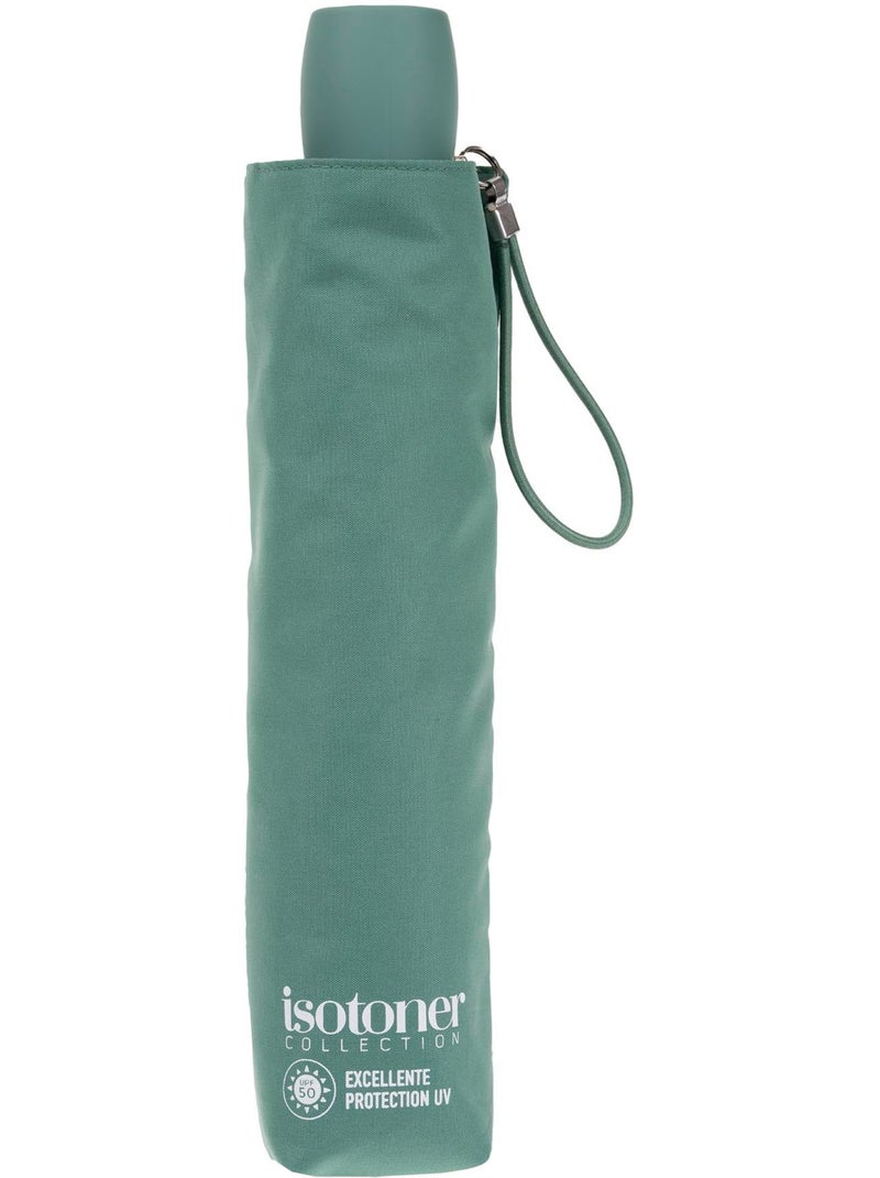 Parapluie petit prix, solide et ultra déperlant femme isotoner Vert pastel - Kiabi