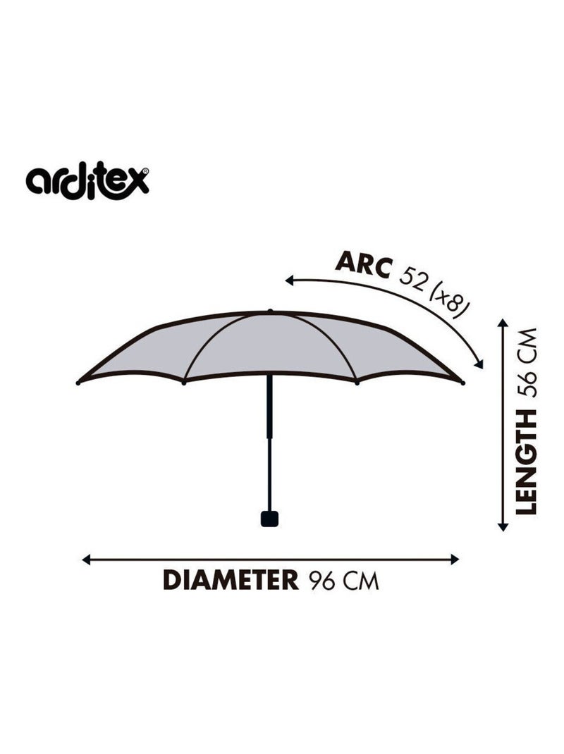 Parapluie Pliant - Disney MICKEY, 8 Panneaux, Diamètre 96 cm Multicolore - Kiabi