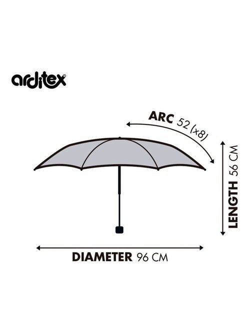 Parapluie Pliant - Disney MINNIE, 8 Panneaux, Diamètre 96 cm - Kiabi