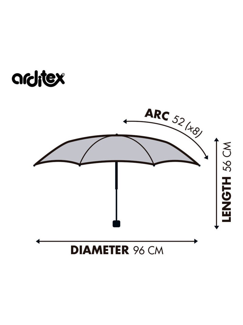 Parapluie Pliant - FC Barcelone - 96x56 cm Bleu - Kiabi