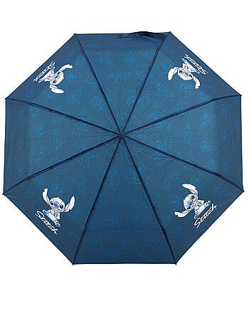 Parapluie Pliant - STITCH, 8 Panneaux, Diamètre 96 cm