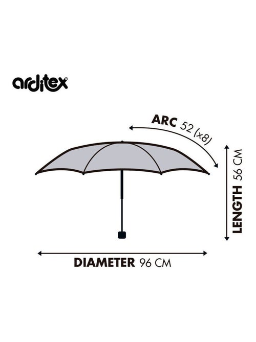 Parapluie Pliant - STITCH, 8 Panneaux, Diamètre 96 cm - Kiabi