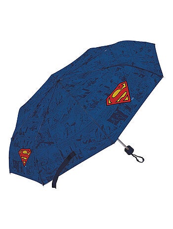 Parapluie Pliant - SUPERMAN, 8 Panneaux, Diamètre 96 cm