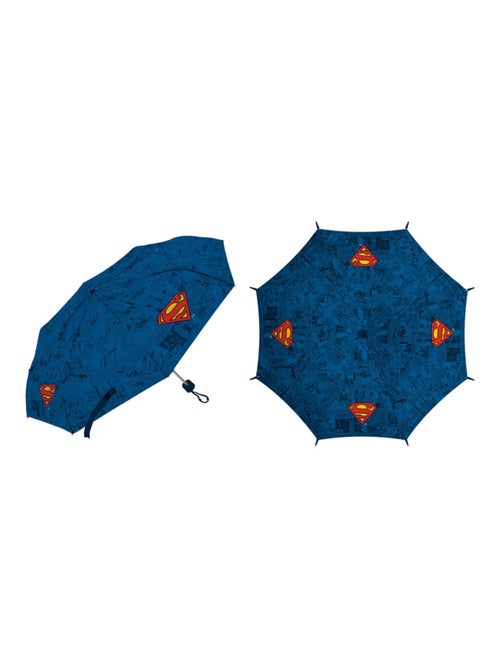 Parapluie Pliant - SUPERMAN, 8 Panneaux, Diamètre 96 cm - Kiabi