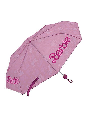 Parapluie Pliant -BARBIE, 8 Panneaux, Diamètre 96 cm