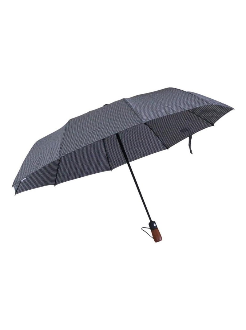 Parapluie pliant NESTOR Gris - Kiabi