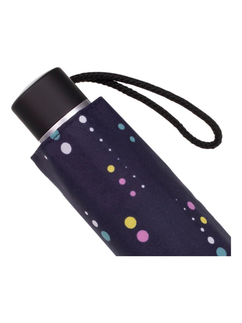 Parapluie poignée crook, solide, ultra déperlant, à ouverture automatique femme Isotoner Bleu foncé - Kiabi