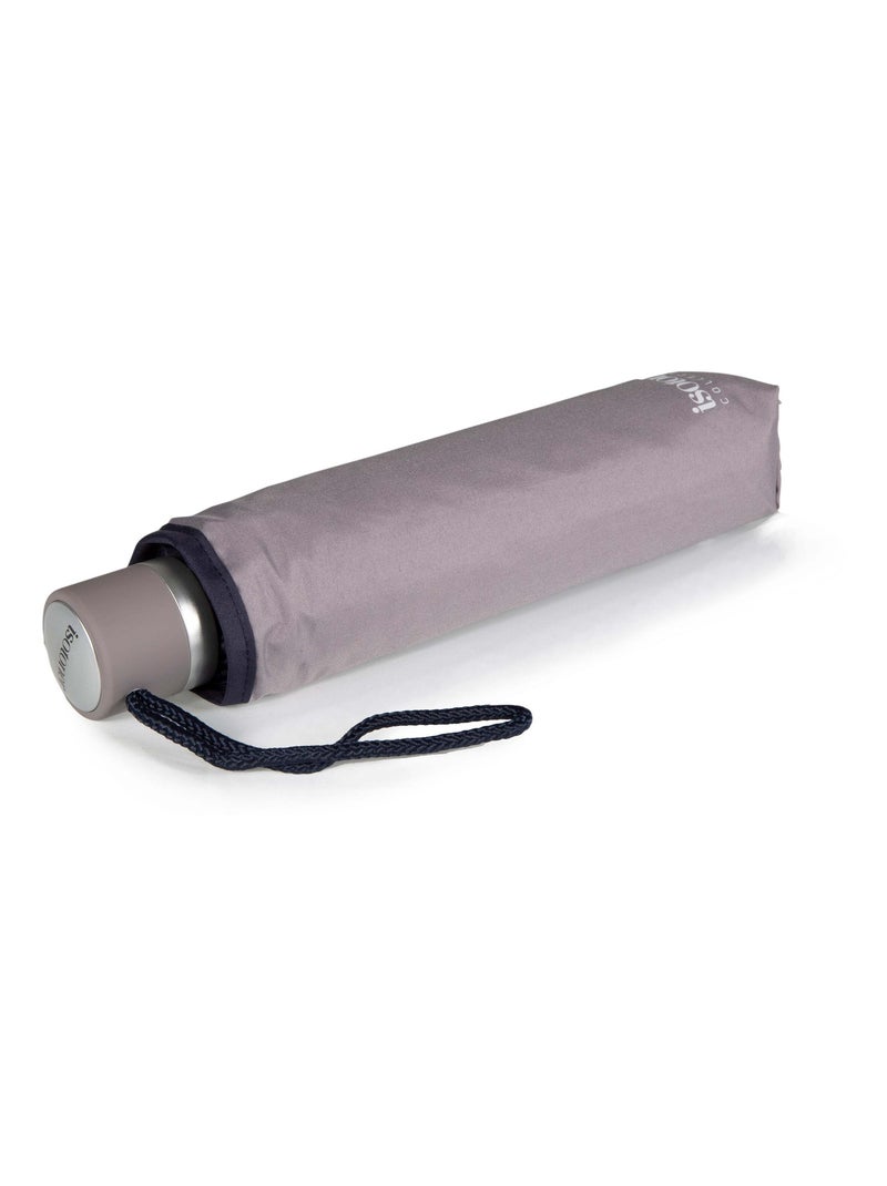 Parapluie poignée crook, solide, ultra déperlant, à ouverture automatique femme Isotoner Gris Bleu - Kiabi