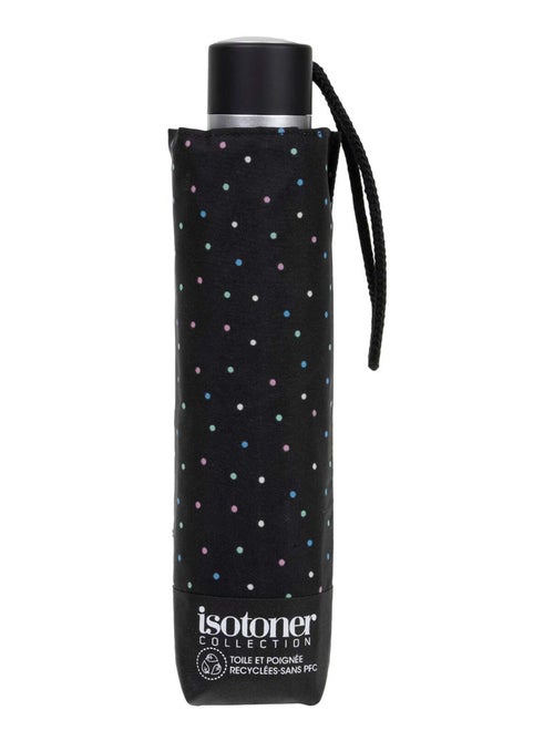 Parapluie poignée crook, solide, ultra déperlant, à ouverture automatique femme Isotoner - Kiabi