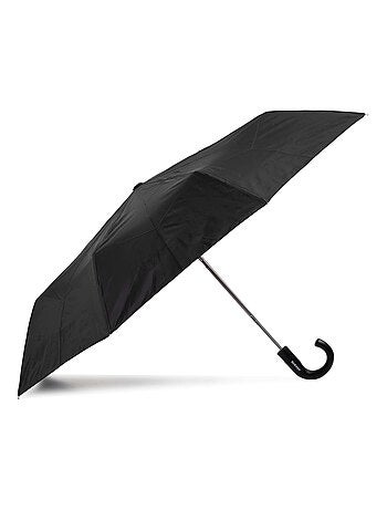 Parapluie poignée crook, solide, ultra déperlant, à ouverture automatique mixte adulte Isotoner