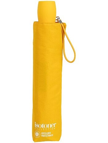 Parapluie protection soleil antiuv upf50+, petit prix, solide et déperlant femme isotoner