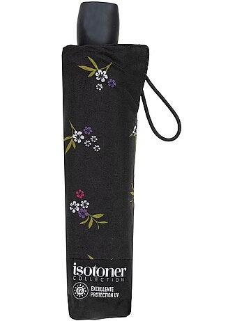 Parapluie protection soleil antiuv upf50+, petit prix, solide et déperlant femme isotoner