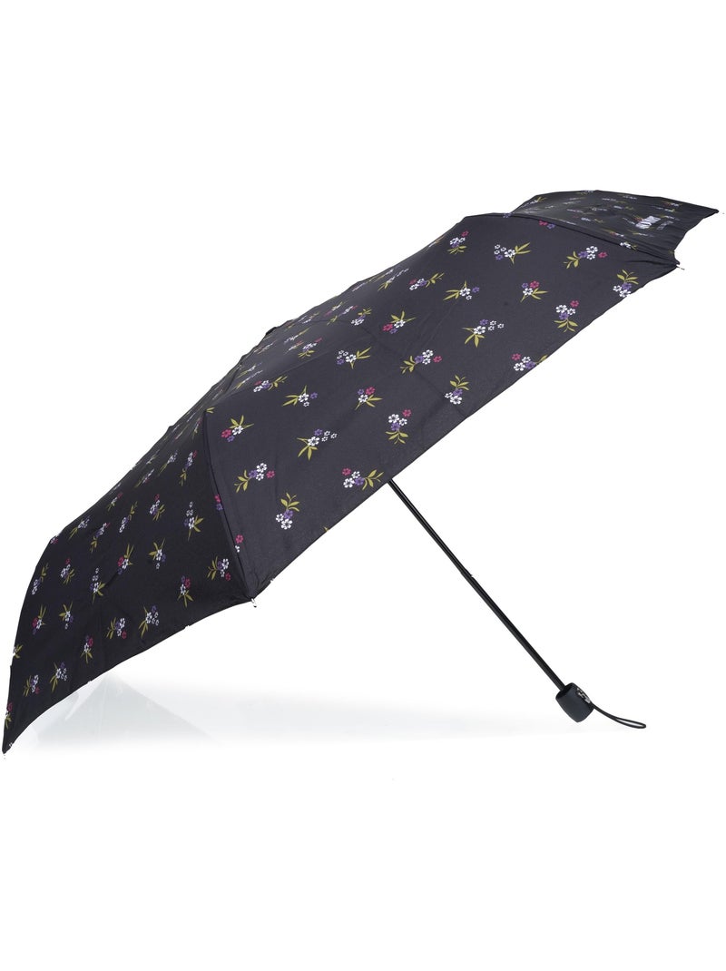 Parapluie protection soleil antiuv upf50+, petit prix, solide et déperlant femme isotoner Noir Violet Blanc - Kiabi
