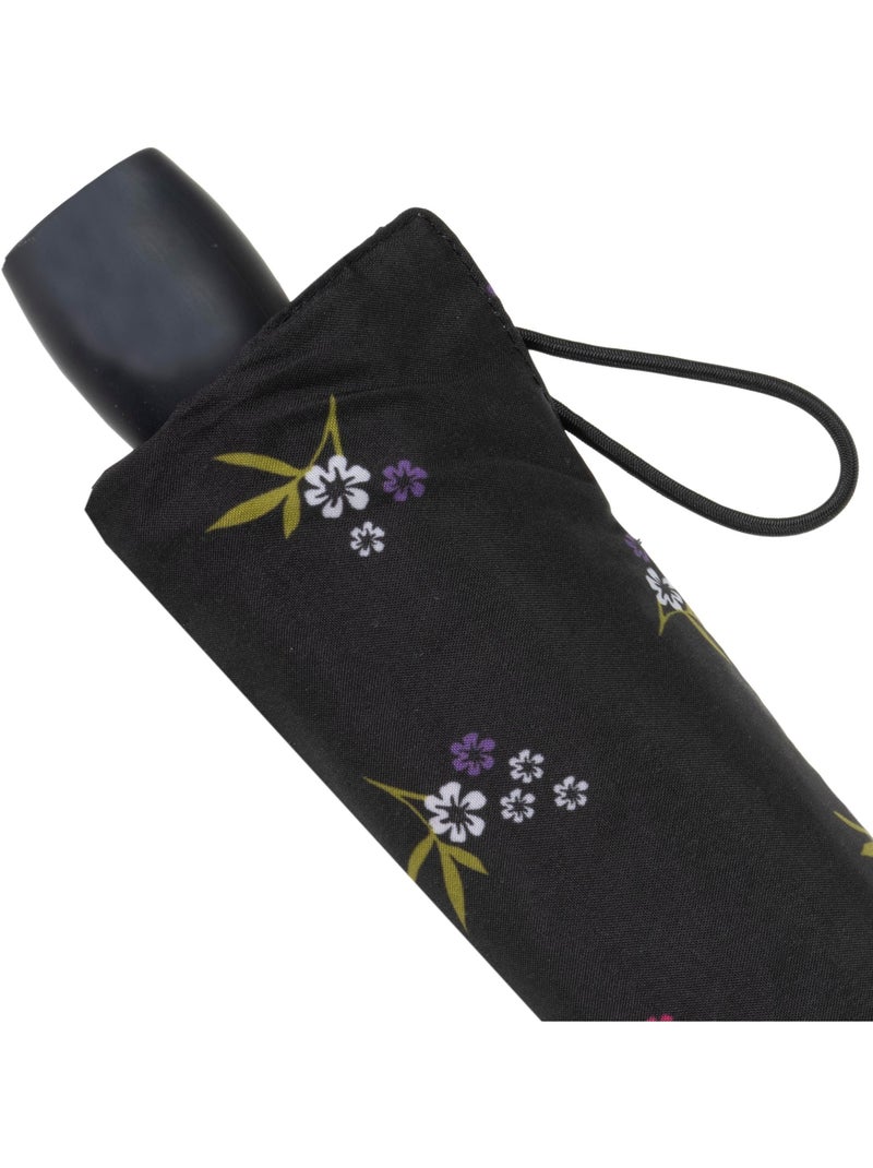 Parapluie protection soleil antiuv upf50+, petit prix, solide et déperlant femme isotoner Noir Violet Blanc - Kiabi