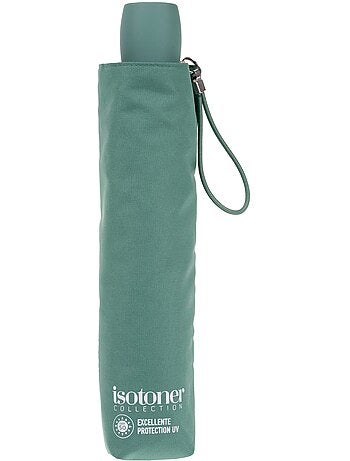 Parapluie protection soleil antiuv upf50+, petit prix, solide et déperlant femme isotoner