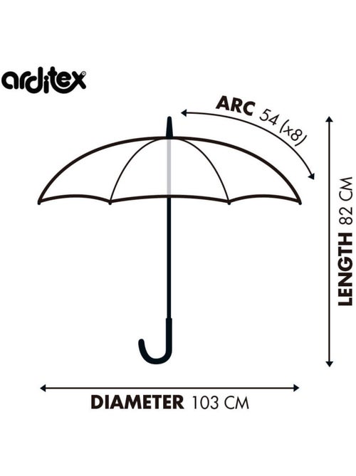 Parapluie Real Madrid CF en Noir & Blanc - Kiabi Parapluie Real Madrid CF en Noir & Blanc - Kiabi