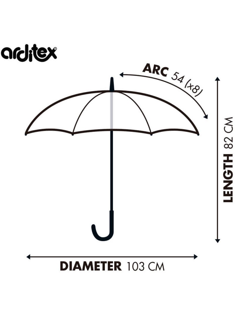 Parapluie Real Madrid CF en Noir & Blanc Noir Noir - Kiabi