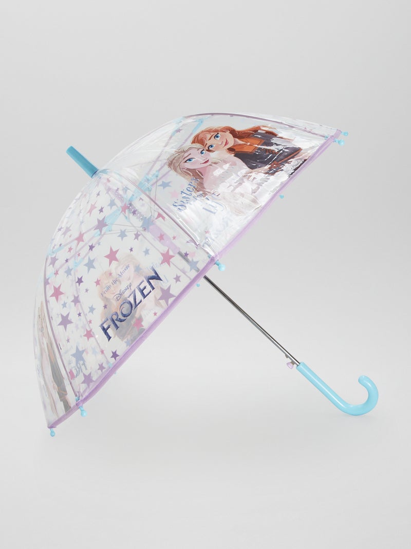 Parapluie 'Reine des neiges' 'Disney' Rose/bleu - Kiabi