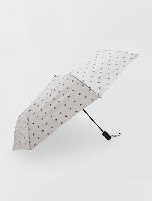 Parapluie rétractacle avec housse - Kiabi
