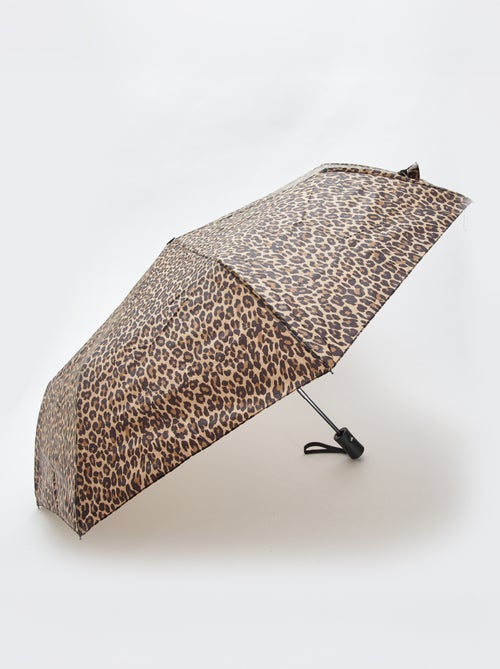 Parapluie rétractacle avec housse - Kiabi