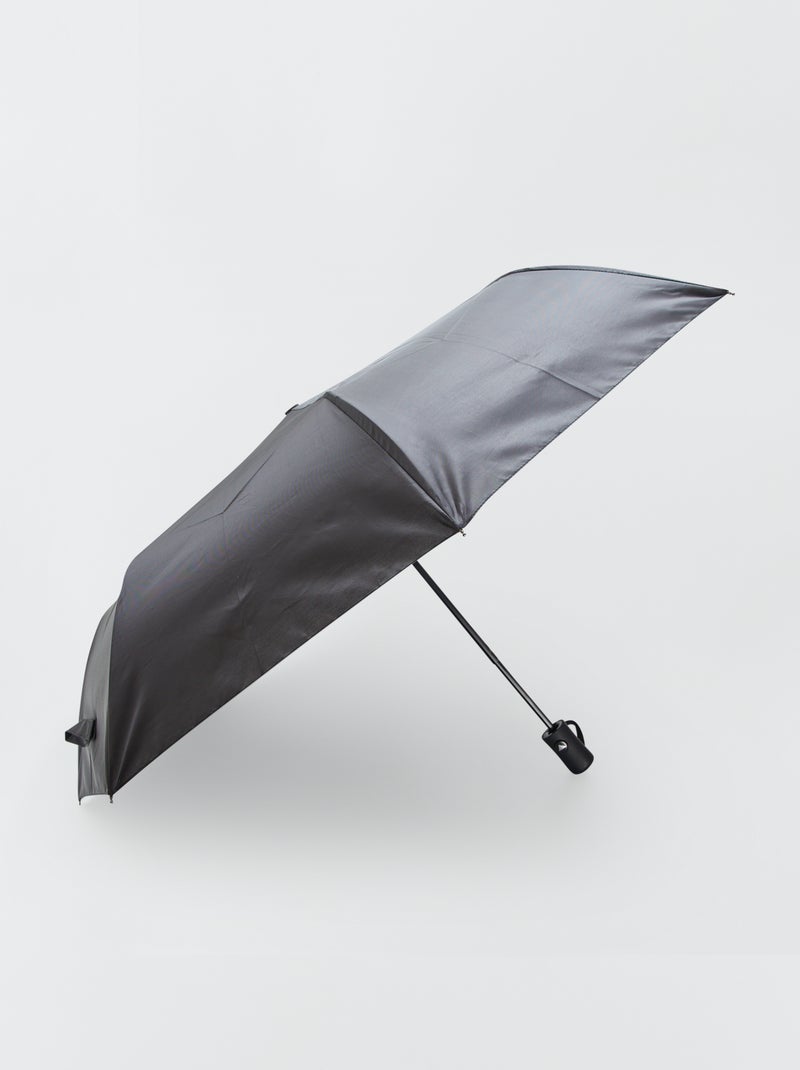 Parapluie rétractacle avec housse Noir - Kiabi