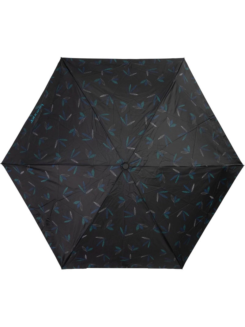 Parapluie solide de 19cm plié, déperlant, ouverture automatique mixte adulte isotoner Noir Vert Bleu - Kiabi